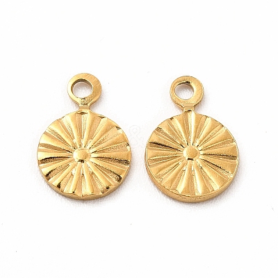 304 Stainless Steel Charms STAS-C071-02B-G-1