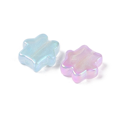 Transparent Acrylic Beads OACR-Z020-19-1