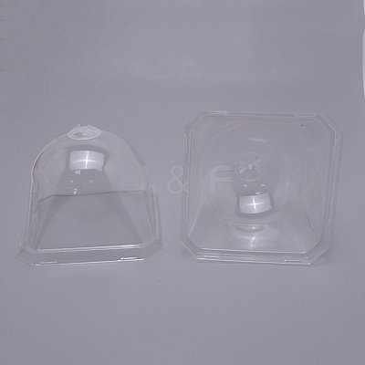 Plastic Plant Nursery Insulation Cover Bells Breathable Covers Frost Guard for Outdoor Succulent Flowers Warming AJEW-WH0120-34B-1