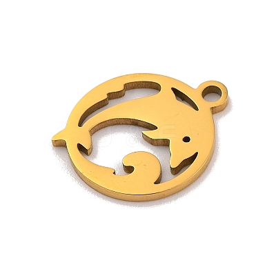 201 Stainless Steel Charms STAS-U016-06G-01-1
