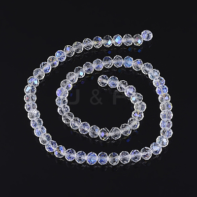 Glass Beads Strands X-GR10MMY-28-1