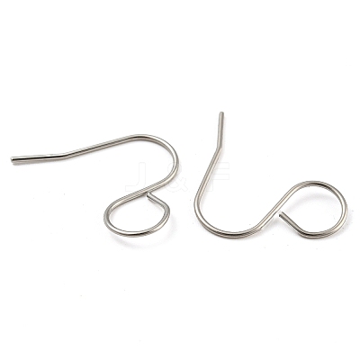 316 Surgical Stainless Steel Earring Hooks STAS-D093-01B-P-1