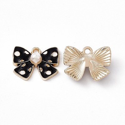 Alloy Enamel Pendants PALLOY-P287-05LG-03-1