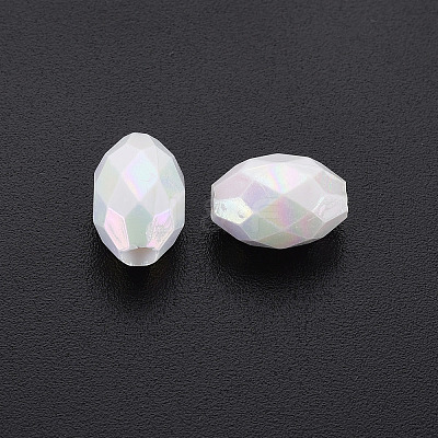 Opaque Acrylic Beads X-TACR-S153-32I-09-1