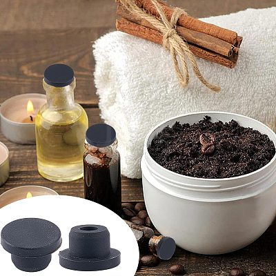 10Pcs Silicone Hole Plugs AJEW-GF0011-66A-1
