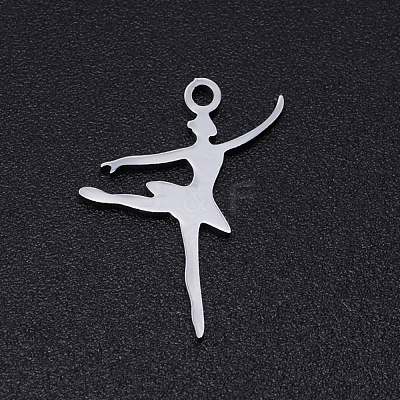 Non-Tarnish 201 Stainless Steel Laser Cut Pendants STAS-S105-T891-1-1
