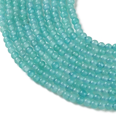 Natural Amazonite Beads Strands X-G-Z150-B01-2mm-1