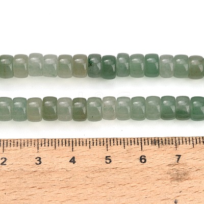 Natural Green Aventurine Beads Strands GG-CBA792A-G05-4x7mm-1