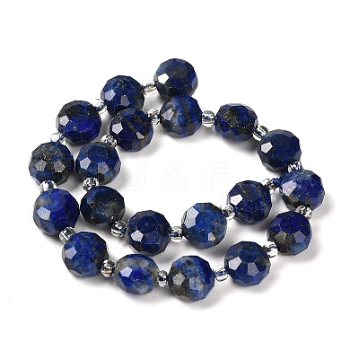 Natural Lapis Lazuli Beads Strands G-B153-B06-1