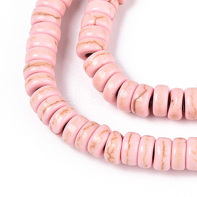 Synthetic Howlite Beads Strands G-N352-17B-1