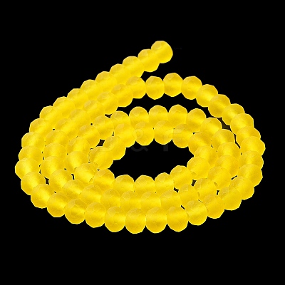 Transparent Glass Beads Strands EGLA-A034-T2mm-MD17-1