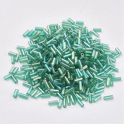 Glass Bugle Beads SEED-E001-5mm-178-1
