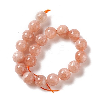 Natural Sunstone Beads Strands G-A205-28C-1