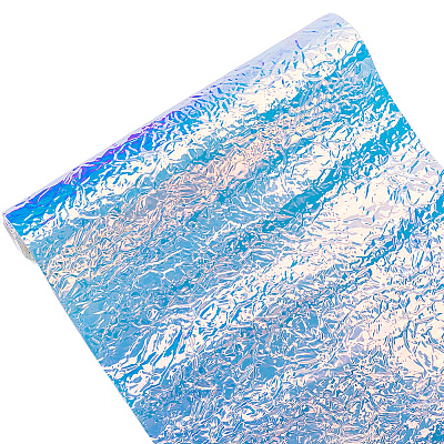 Laser PVC Leather Fabric FIND-WH0139-76B-1
