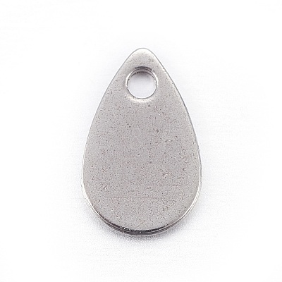 Non-Tarnish Stainless Steel Charms X-STAS-L211-02A-P-1