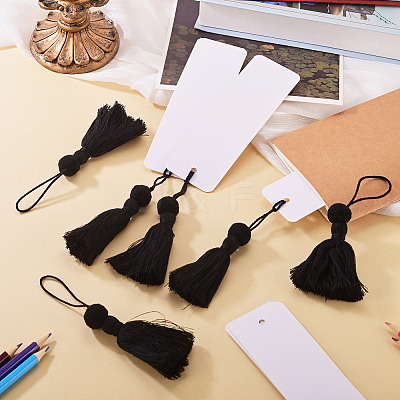6Pcs Blank Kraft Paper Bookmark AJEW-TADJ0001-31F-1