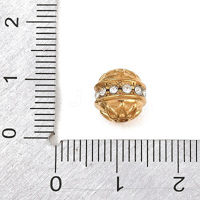 304 Stainless Steel Rhinestone Beads RB-CBA362B-01B-1