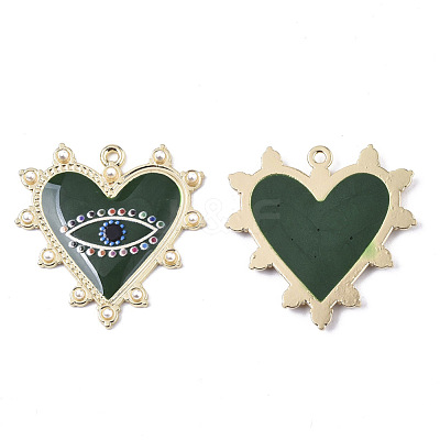 Printed Alloy Pendants X-ENAM-S016-69C-1