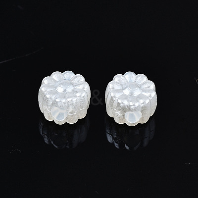 ABS Plastic Imitation Pearl Beads OACR-N008-116-1