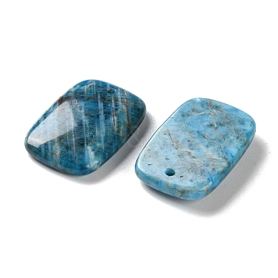 Natural Apatite Pendants G-B123-06A-1