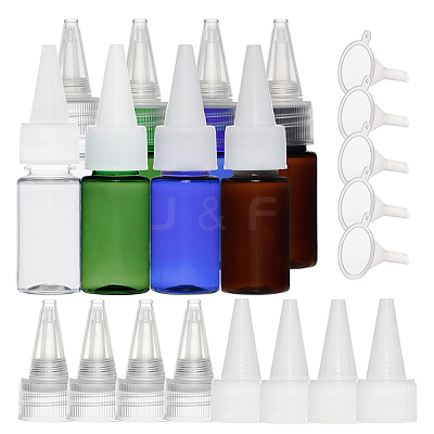 Plastic Glue Bottles Sets DIY-BC0002-48-1