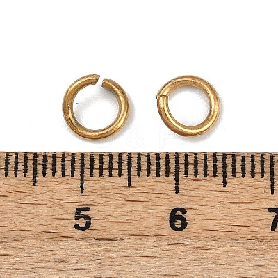 304 Stainless Steel Open Jump Rings STAS-Z137-01G-09-1