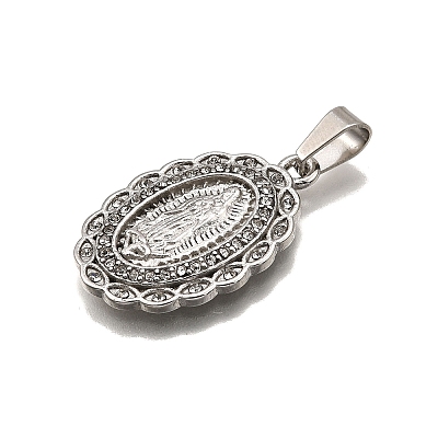 304 Stainless Steel Pendants STAS-B086-09G-P-1