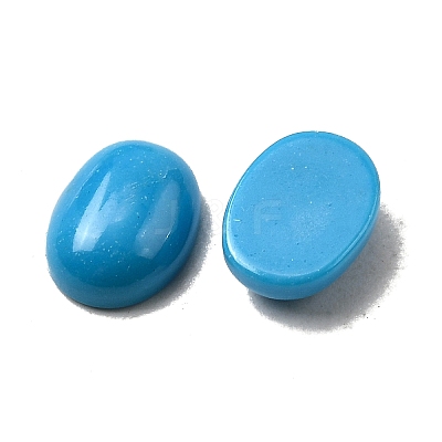 Synthetic Turquoise Cabochons G-G759-Z22-1