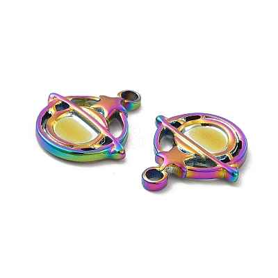 Ion Plating(IP) 304 Stainless Steel Pendants STAS-B032-31MC-1