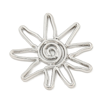 Rack Plating Alloy Pendants FIND-M022-02P-1