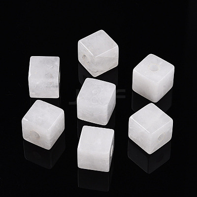 Natural Quartz Crystal European Beads G-N345-07A-12-1