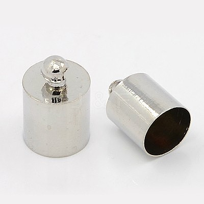 Brass Cord Ends KK-D219-13x9-P-1