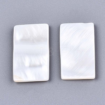 Natural Freshwater Shell Cabochons SHEL-S276-133-1