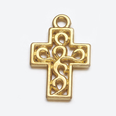 Tibetan Style Alloy Pendants EA0111Y-G-1