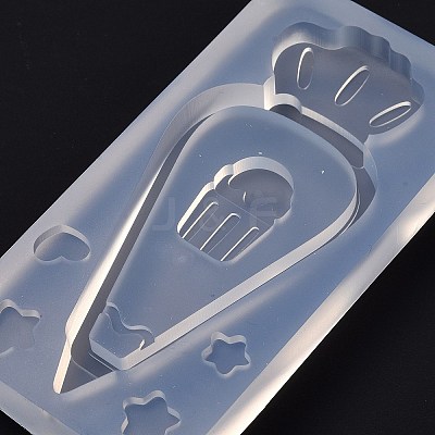Piping Bag Shape DIY Silicone Molds LS-DIY-I080-01D-1