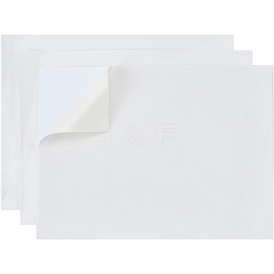 Rectangle Self Adhesive Velvet Patches AJEW-WH20011-11B-1