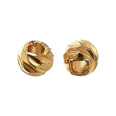 Brass Beads KK-B147-02B-G-1