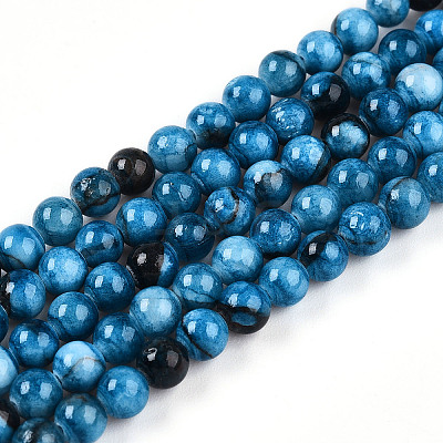 Natural Persian Jade Beads Strands G-A255-A02-04F-1