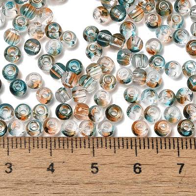 Transparent Colours Glass Round Beads SEED-F006-05A-10-1