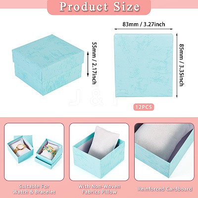 Rectangle Paper Jewelry Gift Boxes LS-CON-TAC0010-91E-1