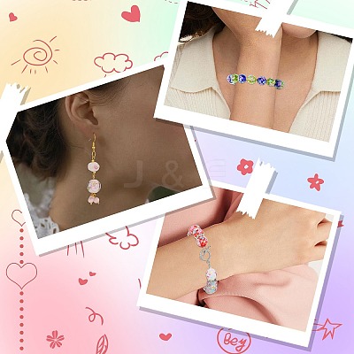 Handmade Lampwork Beads LAMP-SZ0001-43B-01-1
