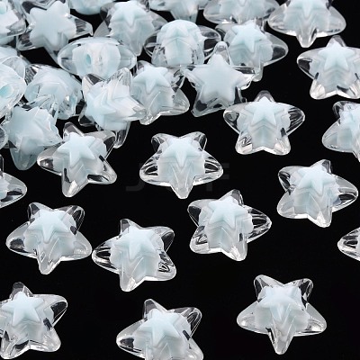 Transparent Acrylic Beads TACR-S152-11A-10-1