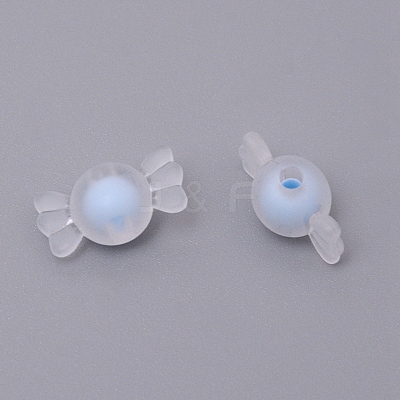 Transparent Clear Acrylic Beads FACR-CJC0002-01E-1