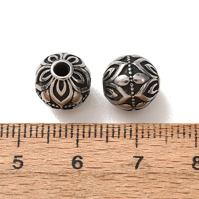 304 Stainless Steel Beads SA-CBA9DCB-19AS-1
