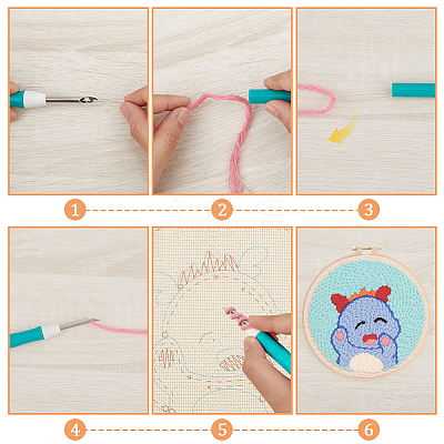 Punch Needle Embroidery Starter Kits for Beginners EMBR-WH20816-001B-1