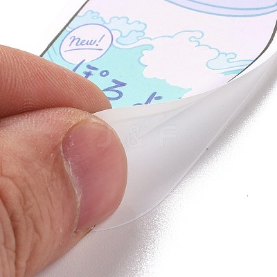 50Pcs Cartoon Drinking Bottle Paper Sticker Label Set DIY-G066-06-1