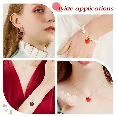 10Pcs Plastic Pendants KY-YW0002-17A-1