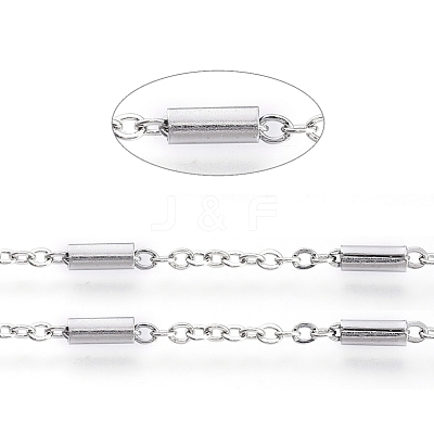 Tarnish Resistant 304 Stainless Steel Cable Chains CHS-D029-01P-1