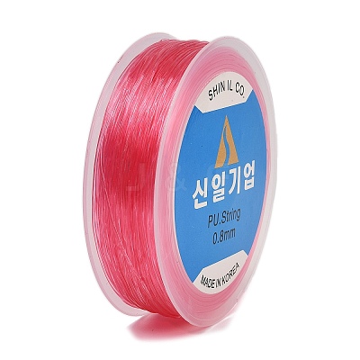Korean Round Crystal Elastic Stretch Thread EW-Z002-01C-0.8mm-1