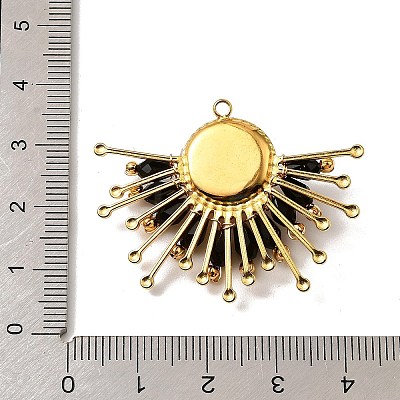304 Stainless Steel with Acrylic Pendants STAS-Z148-04G-1
